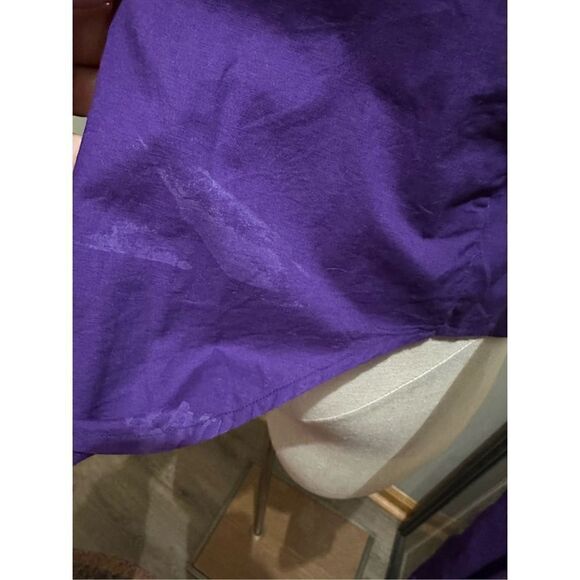 Vintage Arroyo Women’s Purple Embroidered Western Indian Button Up Shirt Size M - Picture 8 of 15